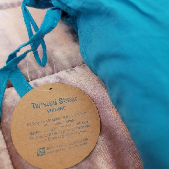 Pottery Barn Teen Twisted Drapes - Picture 2 of 2